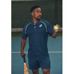 ASICS POLO SMASH BLEU MARINE