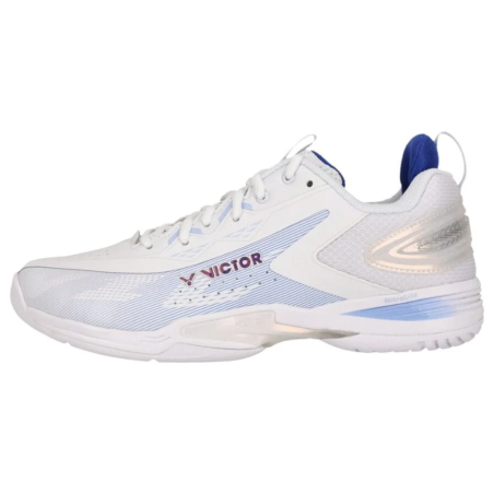 Chaussures de Badminton Victor Indoor A970C ADV (White/Bleu)