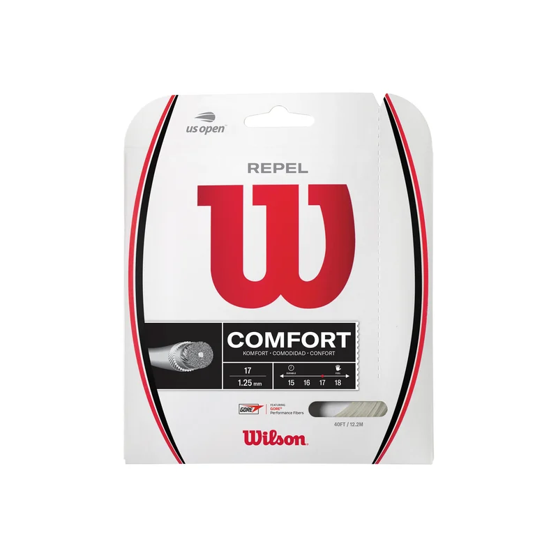 Cordage Tennis Wilson Repel 17 Reel 1,25 mm – Confort & Durabilité