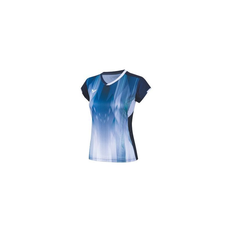 Tee-shirt Victor T-61002TD F Femme Bleu