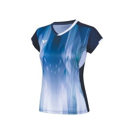 Tee-shirt Victor T-61002TD F Femme Bleu