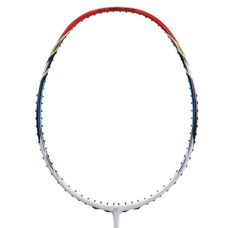 Raquette Badminton Apacs Virtuoso Light Blanc/Rouge 6U - Vitesse & Réflexes