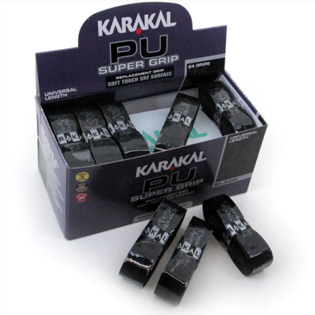 Super Grip Karakal PU Noir (Unité)