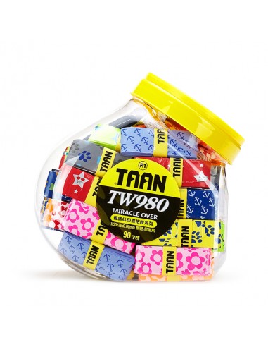 TAAN TW 980S MULTICOLOR OVERGRIP (90 STUKS)