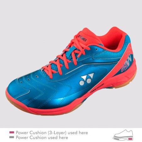 YONEX POWER CUSHION 65 WIDE BLUE 2017