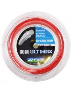 Cordage de badminton Yonex BG66 Ultimax 