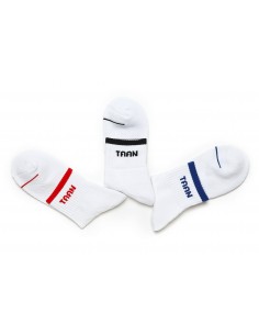 Invisibles Homme/Femme Chaussettes X2 Tennis/Badminton Blanc Babolat