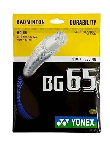 CORDAGE DE BADMINTON YONEX SET BG65