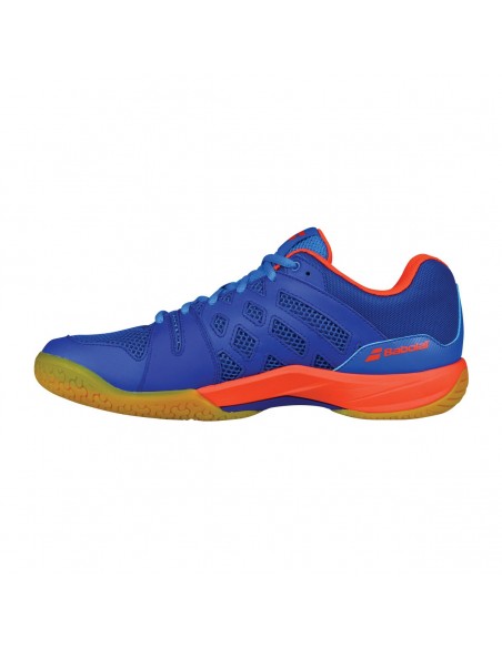 Babolat Heren Indoor Shadow Team blauw oranje
