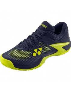 Yonex Chaussure Tennis Power Cushion Eclipsion 2 Navy/Jaune 2018 