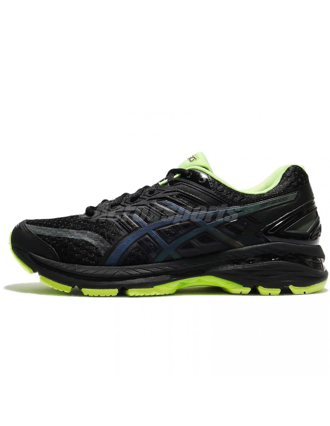 Chaussures de Running Asics Homme GT 2000 5 Black Yellow