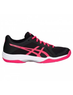 ASICS GEL TACTIC FEMME BLACK/PINK 