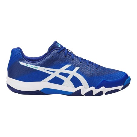 Chaussures Indoor Asics Gel Blade Homme Bleu/Blanc 