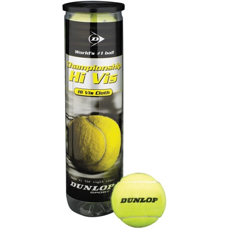 Balles de tennis Dunlop Championship Hi Vis 