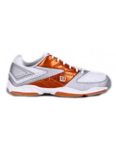 CHAUSSURES TENNIS WILSON EB7 WHITE/COPPER 