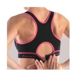 BRASSIERE ZSPORT ODYSSEA NOIR/ROSE 