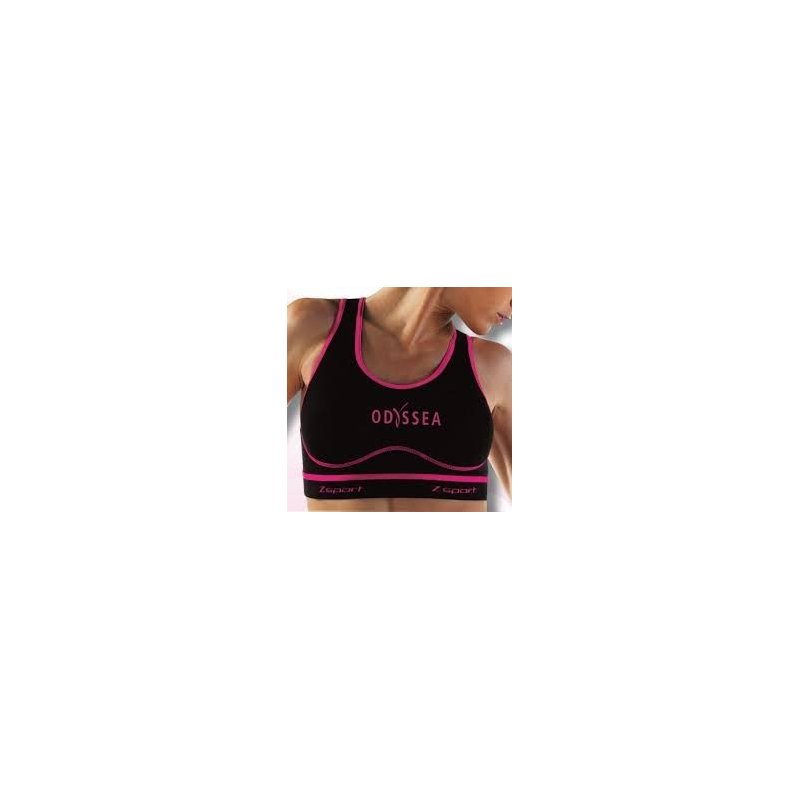 BRASSIERE ZSPORT ODYSSEA NOIR/ROSE 