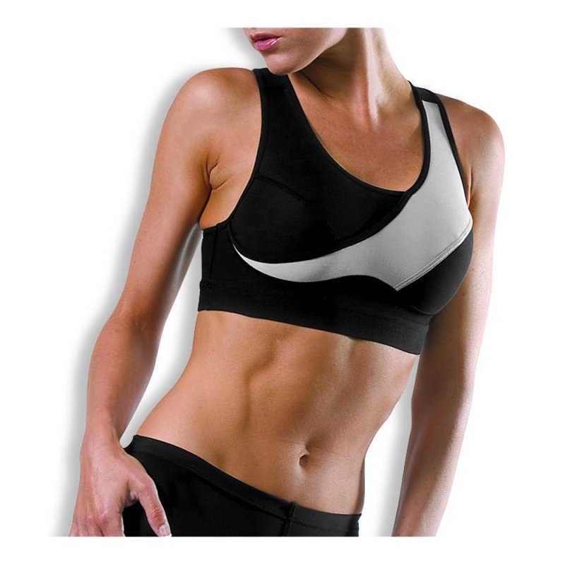 BRASSIERE ZSPORT M-09 NOIR GRIS 