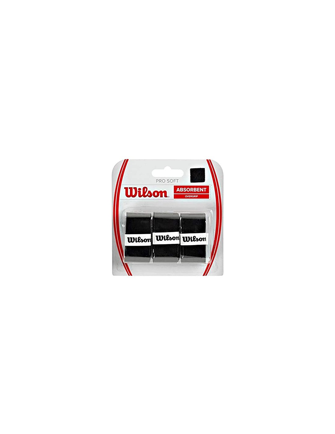 Surgrip de padel - Wilson Pro Overgrip blanc (3 unités). WILSON