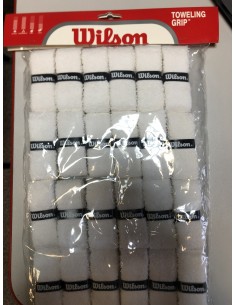 WILSON PACK GRIP EPONGE BLANC 24 PIECES 