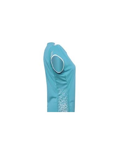 T-Shirt Babolat Dames Mouw Performance Blauw  T-Shirt Babolat Dames Mouw Performance Blauw