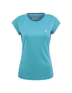 T-Shirt Babolat Femme Sleeve Performance bleu 