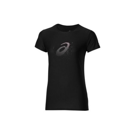 ASICS GRAPHIC FEMME TEE-SHIRT SPORT NOIR 
