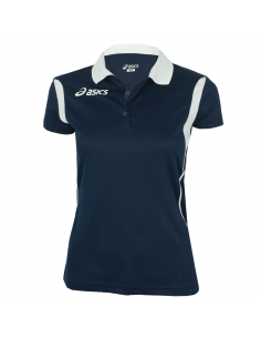 ASICS POLO SAMANTHA MARINE BLAUW 