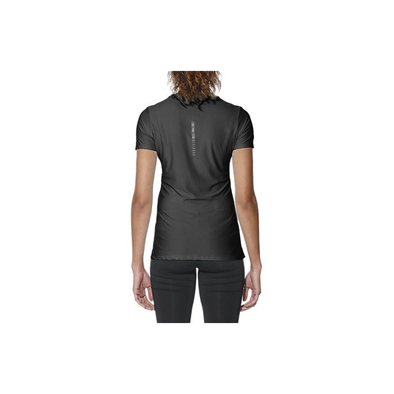 ASICS T-SHRT FEMME SS TOP NOIR 
