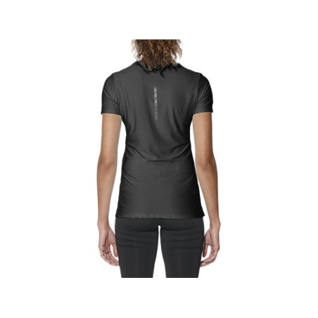 ASICS T-SHRT FEMME SS TOP NOIR 