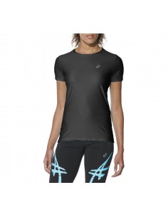 ASICS T-SHRT FEMME SS TOP NOIR