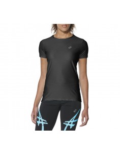 ASICS T-SHRT FEMME SS TOP NOIR 