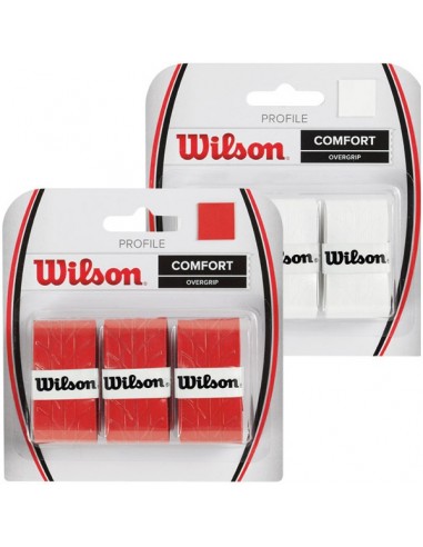 Wilson Pro Overgrip Perforated Empuñadura, 60 unidades, unisex, blanco