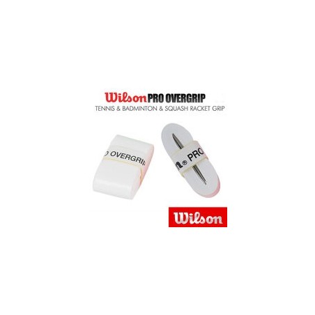 Wilson Surgrips Pro Overgrip Blanc Unité 