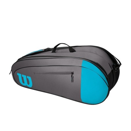 THERMOBAG 6 RAQUETTES WILSON TEAM BLEU/GRIS 