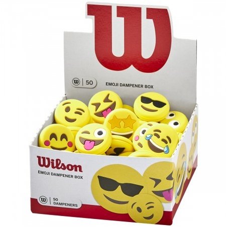 ANTIVIBRATEURS WILSON EMOJI BOITE DE 50 