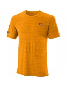 T-SHIRT WILSON KAOS RAPIDE SMLS CREW ORANGE 