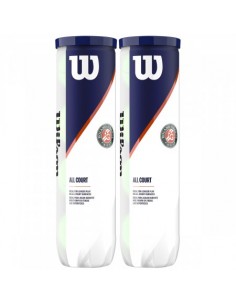 Wilson Roland Garros All Court 4-Pack Tennis Balls 