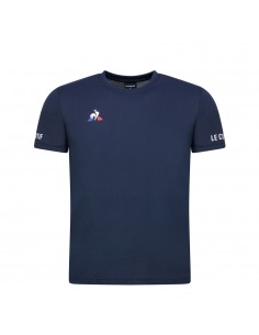 T-SHIRT LE COQ SPORTIF FEMME SPORT N°1 MARINE 