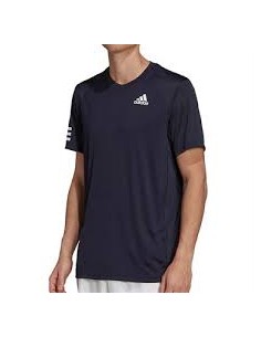 TEE-SHIRT ADIDAS HOMME CLUB 3 STRIPES MARINE 